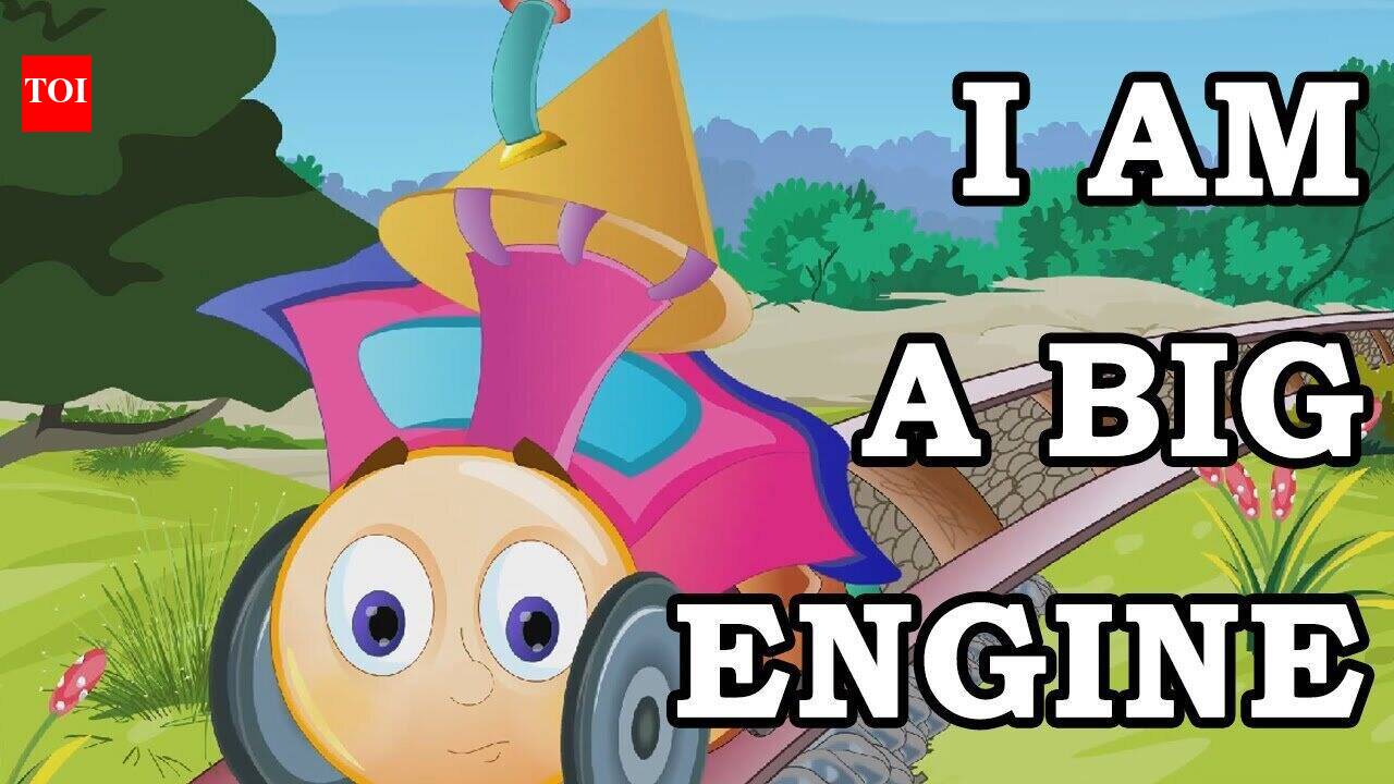 Nursery Rhymes in English: Children Video Song in English 'I Am A Big ...