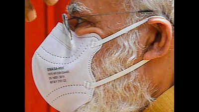 PM Narendra Modi wears IIT-Kanpur’s Swasa N-95 mask