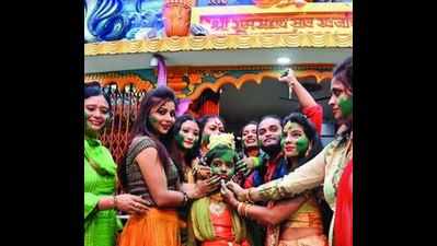Jharkhand: BJP celebrates Bhoomi Pujan, Congress joins revelry