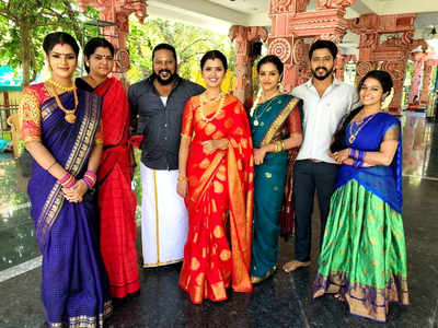 ‘Amman’ crosses 100 episodes; Actors Pavithra Gowda and Amaljith thank fans