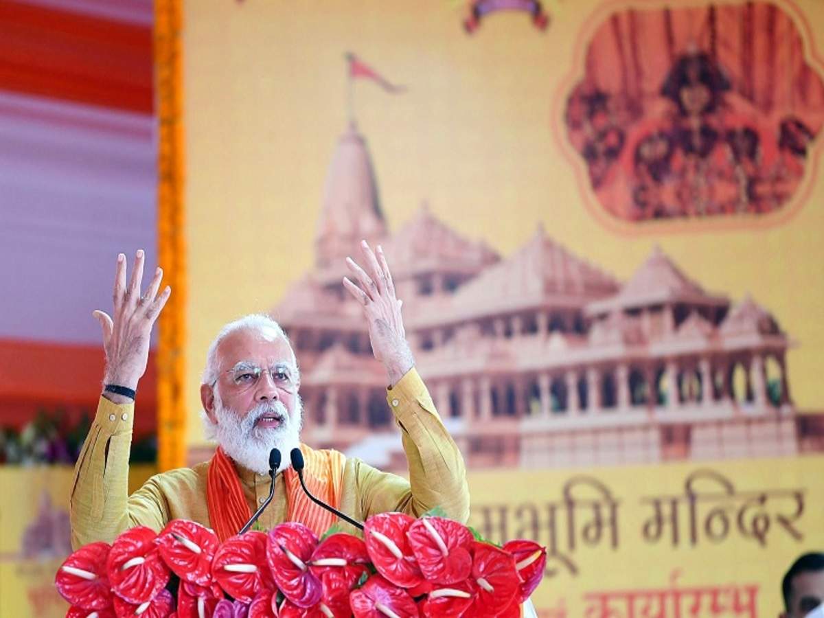 Ram mandir bhumi pujan: PM Modi&#39;s diplomatic outreach from Ayodhya | India  News - Times of India