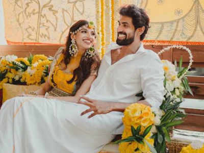 Rana Daggubati shares first pictures from the haldi ceremony; says ‘And life moves fwd in smiles’