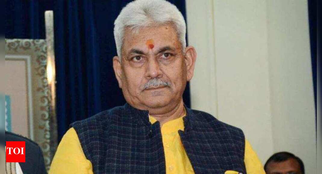 Manoj Sinha - the new lieutenant governor of Jammu & Kashmir