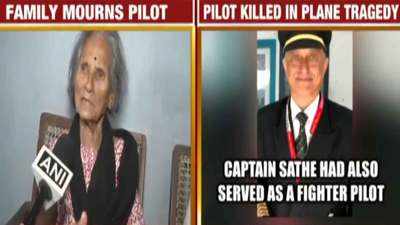 Kozhikode plane crash: Captain Deepak Sathe’s mother remembers her son