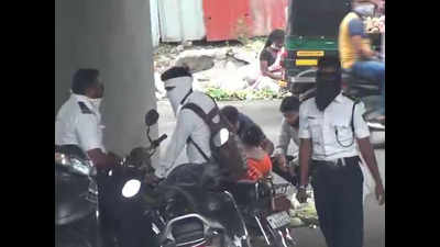 Surat: Two traffic cops terminated for harassing motorcycle rider