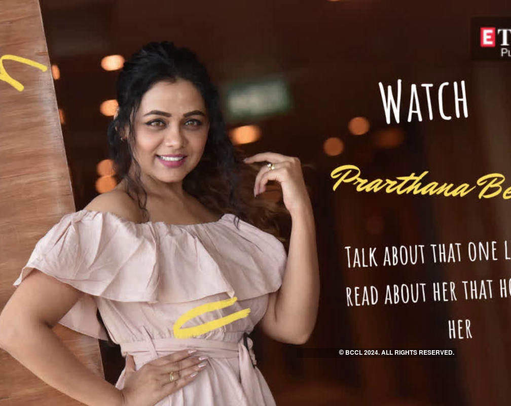 
Watch actress Prarthana Behere talk about that one line that horrified her
