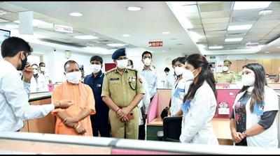Noida model eases work at city’s Covid command centre