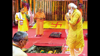 Rituals to foolproof security, UP CM Yogi Adityanath micro-managed Ayodhya ceremony