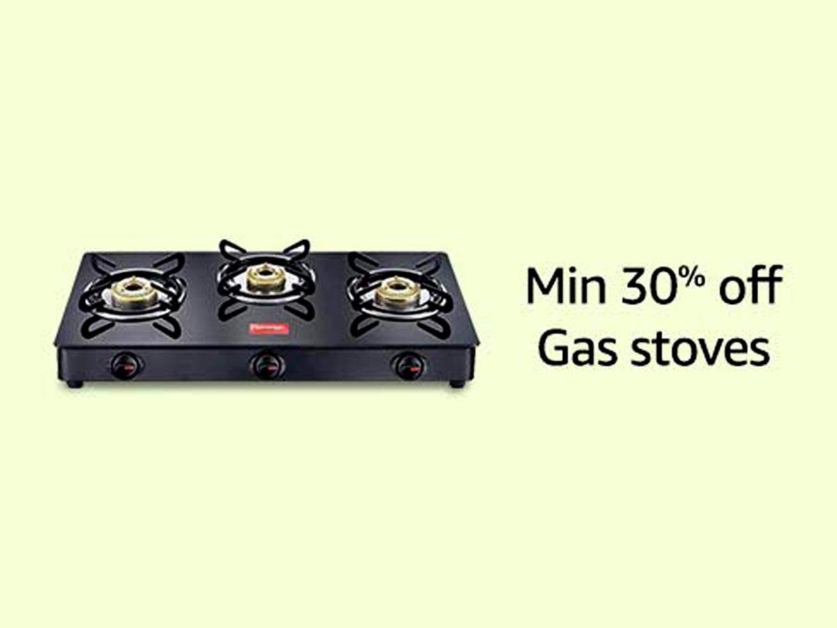 glass top gas stove lowest price