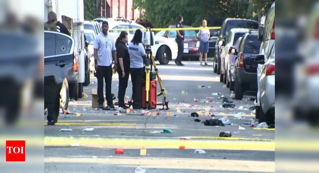 Washington DC shooting leaves 1 dead, some 20 injured Times of India