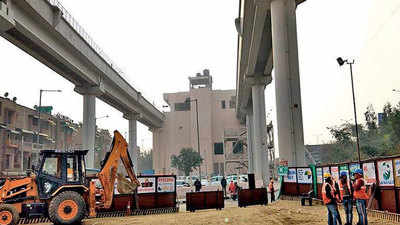 Scaling new heights: Delhi Metro to run at height of an eight-storey building