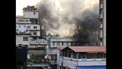 Fire breaks out in multi-storey building in Kolkata