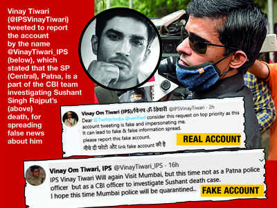 Patna SP Vinay Tiwari: Me joining the CBI team probing Sushant Singh Rajput case? It’s just a rumour
