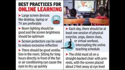 Amid e-learning push, opthalmologists say students need breaks every 45 mins
