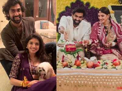 Rana Daggubati and Miheeka Bajaj leave fans gushing over their stunning post-wedding pictures; take a look