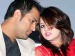 Mahendra Singh Dhoni and wife Sakshi Dhoni