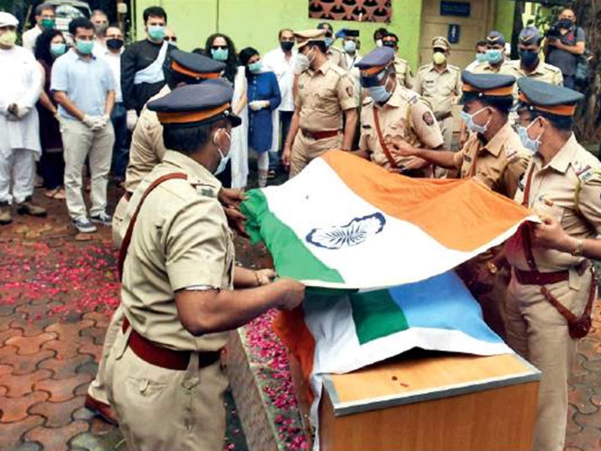 Captain Deepak Sathe Laid To Rest With Full State Honours In Mumbai Mumbai News Times Of India