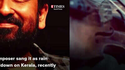 M Jayachandran sings his composition on rain, again