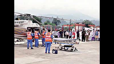 AIIMS Rishikesh becomes first govt hospital in India to have helipad facility