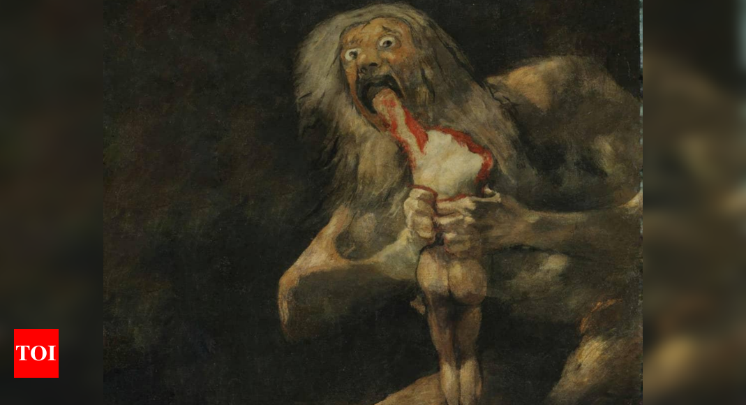 francisco goya paintings saturn devouring his son