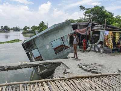 Assam flood: 3 districts remain submerged