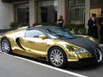 Gold-plated Bugatti Veyron