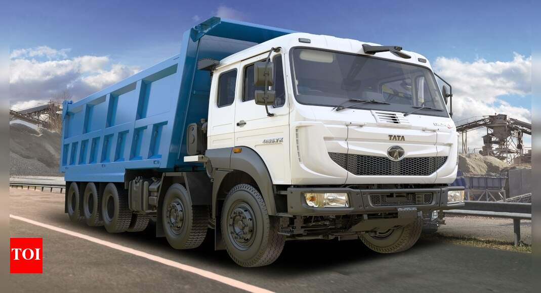Tata launches India’s largest tipper truck Signa 4825.TK - Times of India