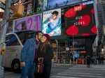 Pictures of Akash Ahuja, the first Indian artist with a billboard in Times Square