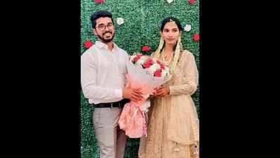 Over 200 relatives wish couple on their wedding