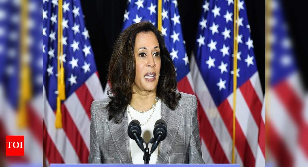 Democratic vicepresidential candidate Kamala Harris hit by 'birther