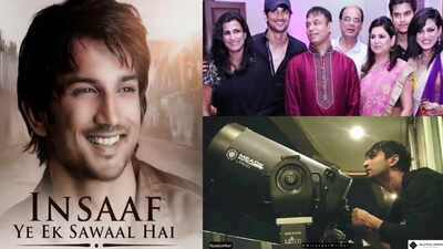Sushant Singh Rajput's family friend makes a touching tribute song titled 'Insaaf Ye Ek Sawaal Hai' for SSR