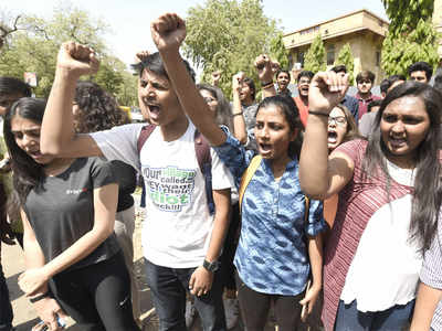 Maharashtra: Law students take grievances about fees to education dept