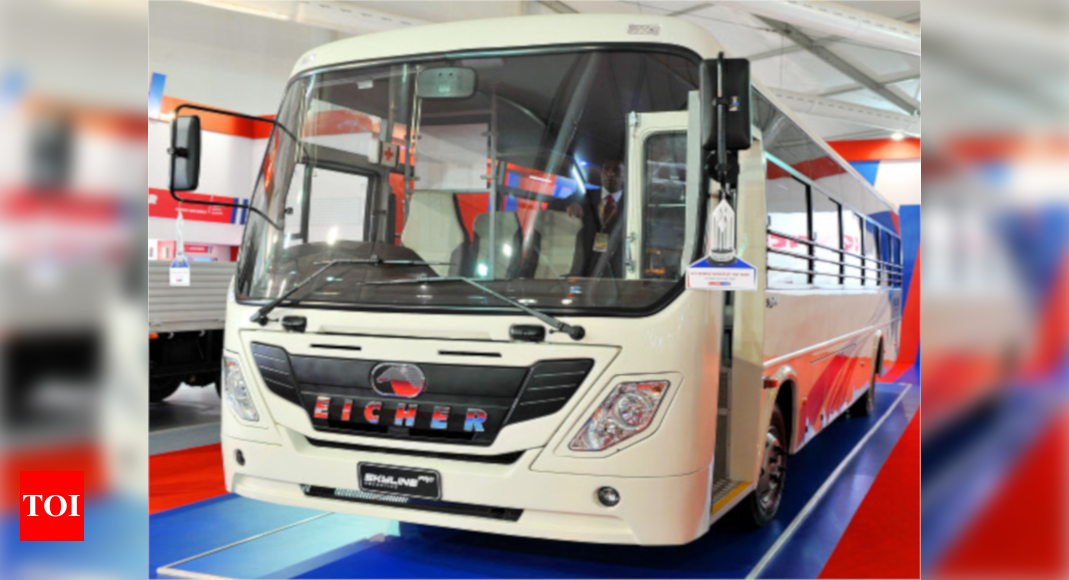 Eicher Arm To Drive Volvo Indias Bus Business Times Of India