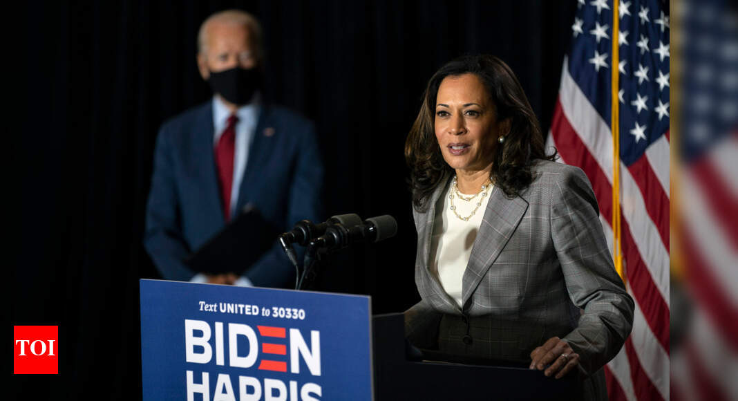 What is 'birther' theory promoted by Donald Trump about Kamala Harris(00)
