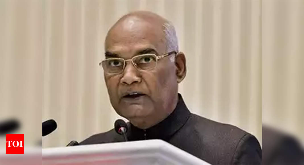 NEP 2020 will pave way for New India: President Ram Nath Kovind - Times of India