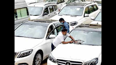 Webinars & travel curbs put brakes on luxury cab business in Bengaluru