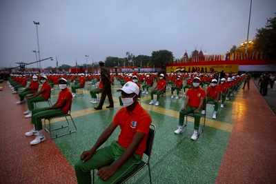 I-Day event at Red Fort scaled down, many seats remain empty