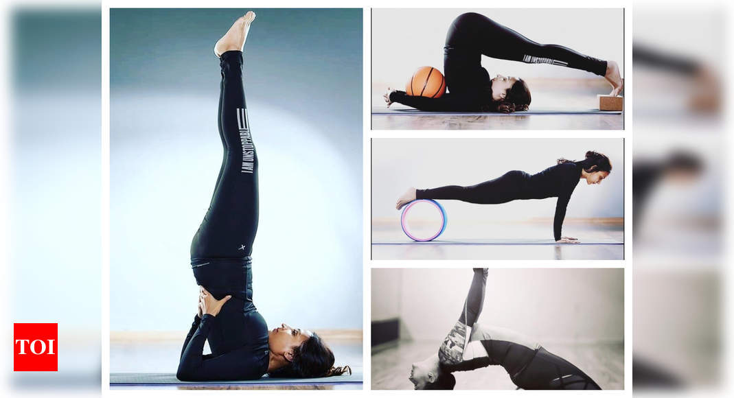 Aishwarya Dhanush’s yoga poses inspire netizens | Tamil Movie News ...
