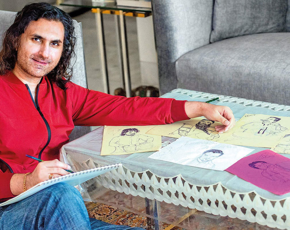 
Did you know santoor maestro Rahul Sharma also loves making caricatures?
