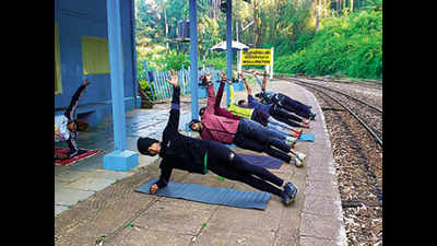Tamil Nadu: Deserted Wellington railway station turns training ground for athletes