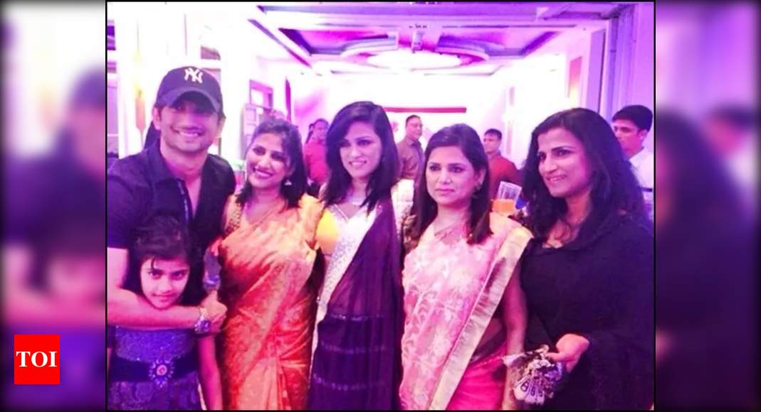 Sushant Singh Rajput And His Four Sisters Having A Gala Time In This Undated Video Goes Viral On The Internet Watch Hindi Movie News Times Of India