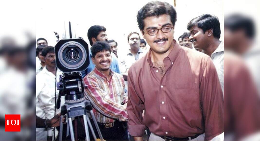 DOP Ravi Varman shares throwback picture of Thala Ajith | Tamil Movie ...