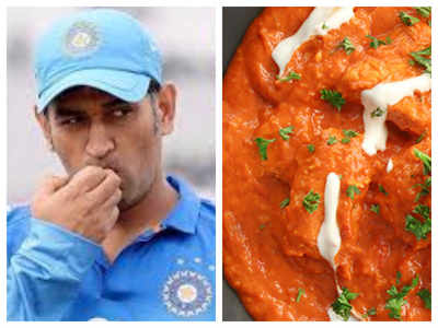 Mahendra Singh Dhoni's love for Chicken Butter Masala and more