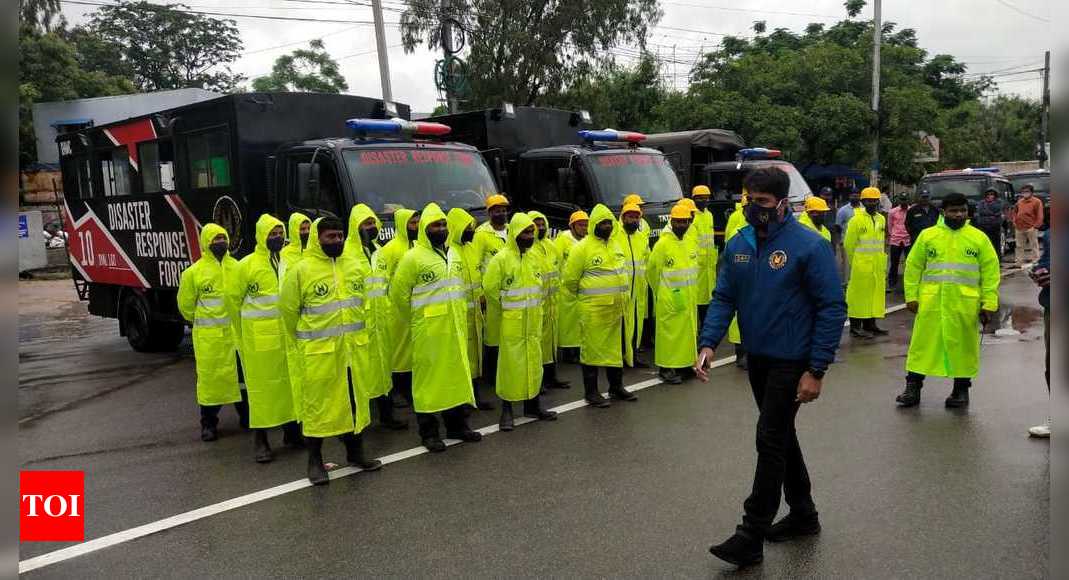 Telangana Rains: Disaster Response Teams From Hyderabad Deployed In ...