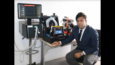 First of its kind indigenous intelligent ventilator launched in Hyderabad