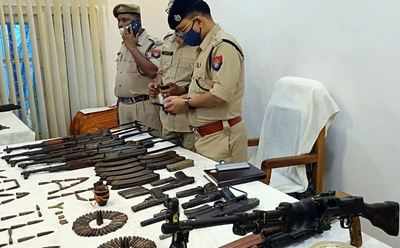 Huge cache of arms, ammunition seized near India-Bhutan border