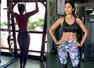 Shilpa Shetty Kundra demonstrates a new form of pull-up that helps strengthen your back