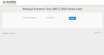 MET 2020 result released at results.manipal.edu, here’s how to check score card