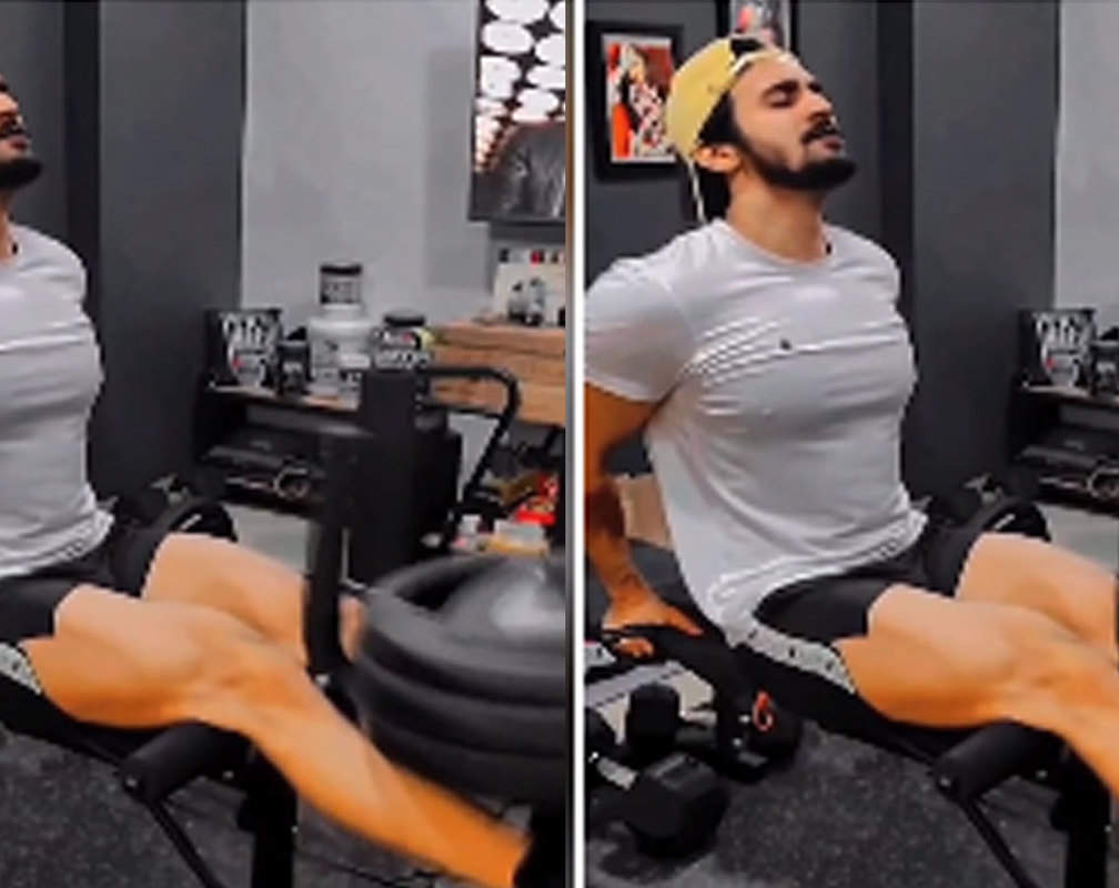 
Bhushan Pradhan shares video of himself working out at home
