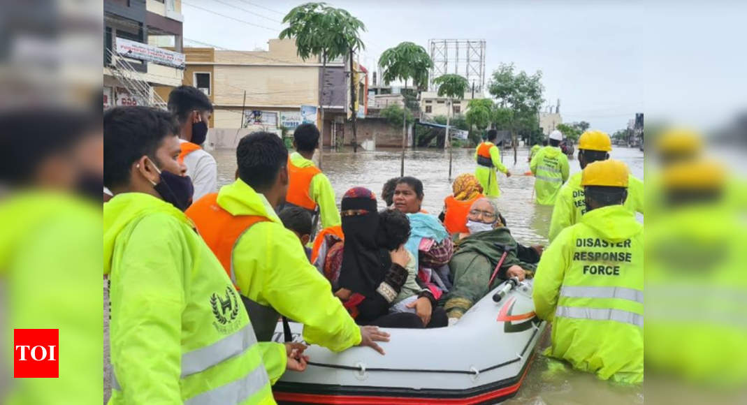 Hyderabad: Disaster Response Force Rescues 120 People In Warangal ...